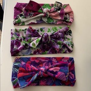 3 Baby Bling Lot - Purple